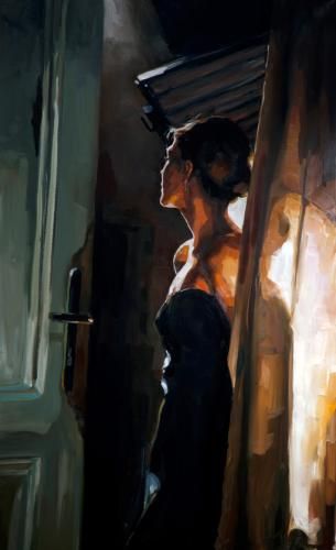 Der Blick Edward B. Gordon, oil on canvas, 2013